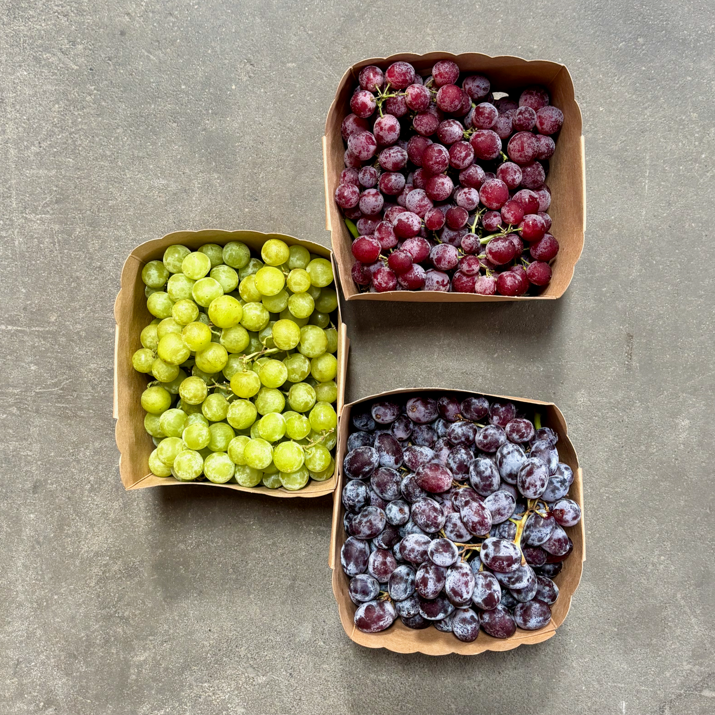 Organic Grapes Trio