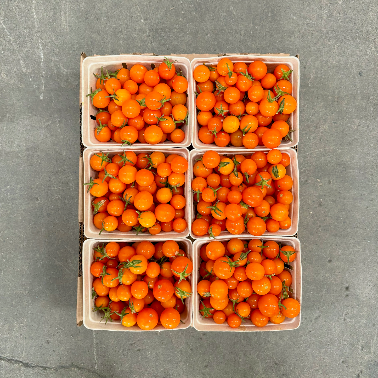 Half Flat of Organic Sungold Cherry Tomatoes