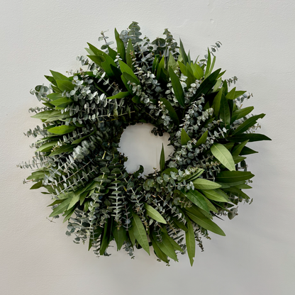 Bay & Eucalyptus Wreath