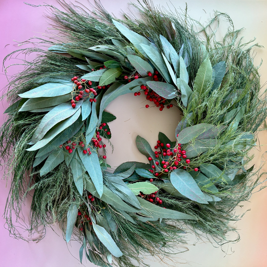 Hayley's Foraged Evergreen Wreath