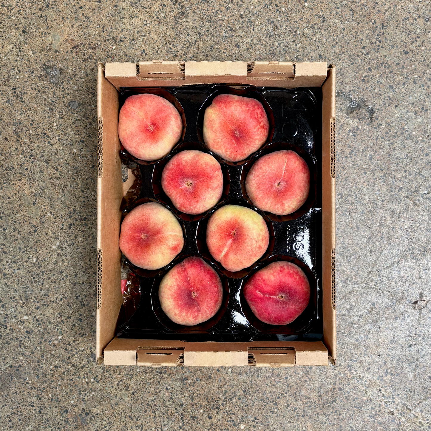 Organic Galaxy White Donut Peaches