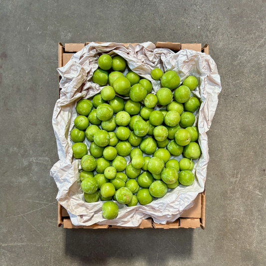 Box of Organic Gojeh Sabz (Persian Sour Plums)