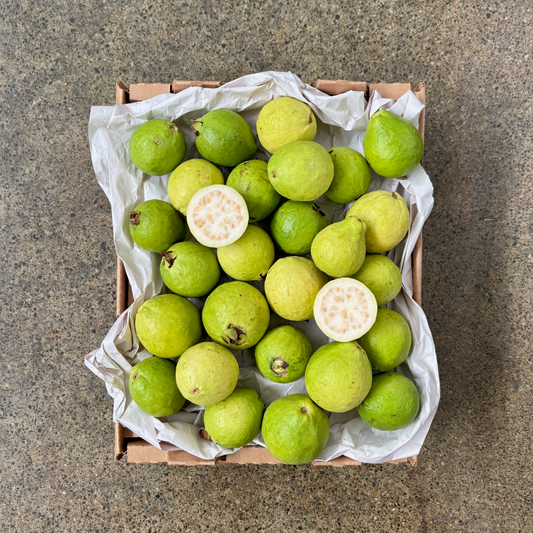Organic Indonesian White Guavas