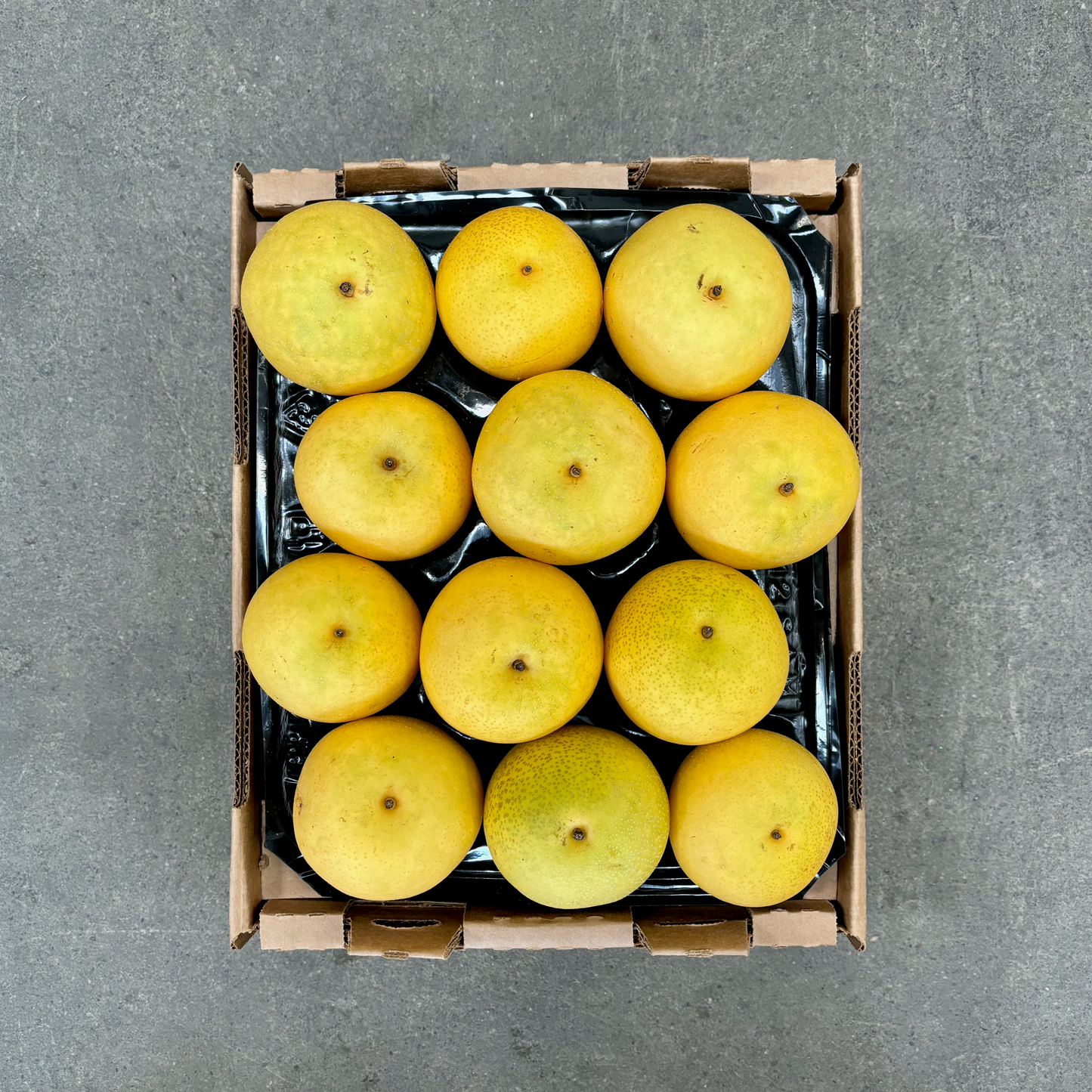 Box of Organic 20th Century (Nijisseiki) Asian Pears